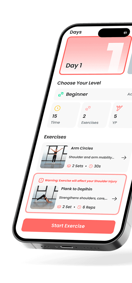 App mockup angled view