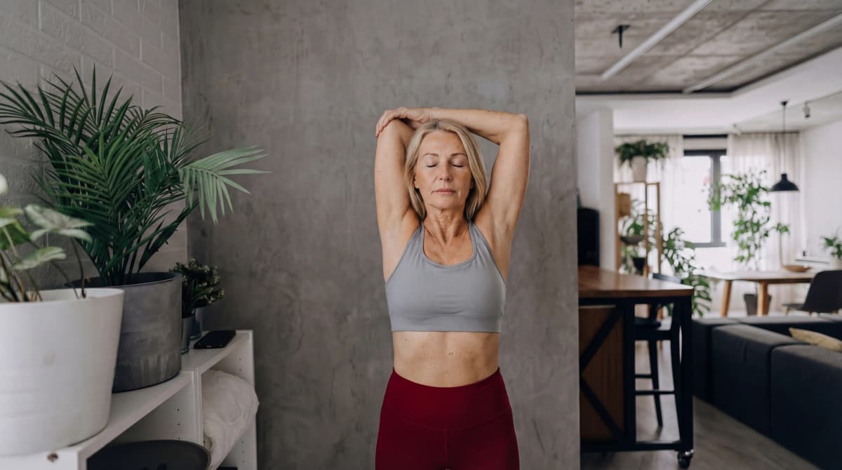 Stretching and Gentle Exercise to Reconnect With Your Body After 45